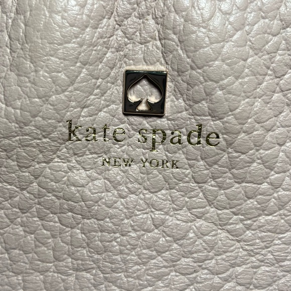 Kate Spade Leather Crossbody Bag with Black and Whitr Striped Inside - Picture 10 of 10